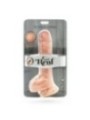 GET REAL - GODE DOUBLE DENSITÉ 25,5 CM BALLES PEAU