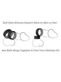 FANTASY C-RINGZ - BAGUES EN SILICONE MAX / LARGE