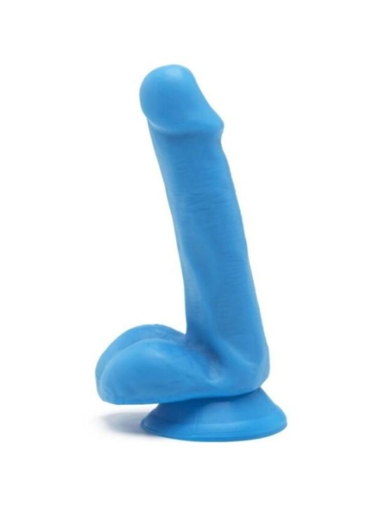 GET REAL - GODE HAPPY DICKS 12 CM BALLES BLEU