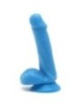 GET REAL - GODE HAPPY DICKS 12 CM BALLES BLEU