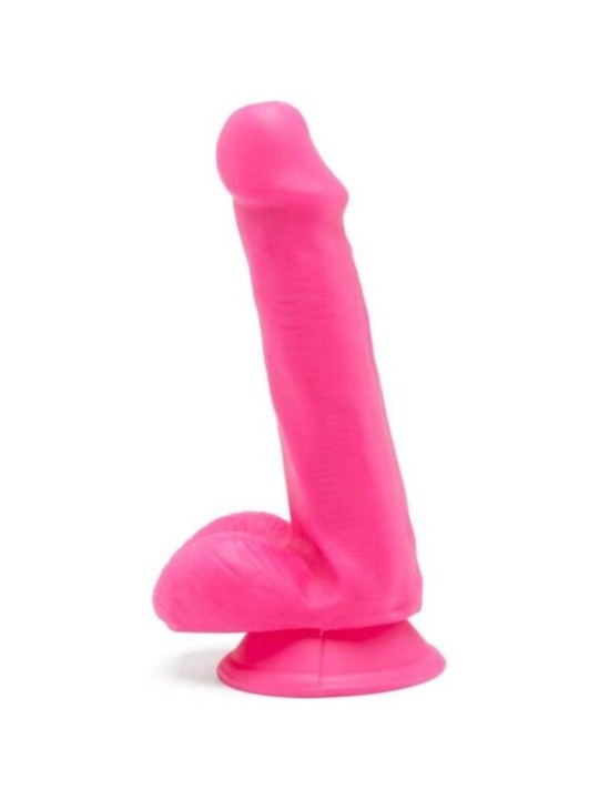 GET REAL - GODE HAPPY DICKS 12 CM BALLES ROSE