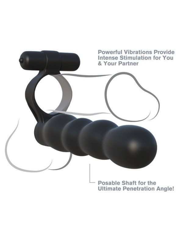 FANTASY C-RINGZ - PÉNÉTRATEUR DOUBLE POSABLE
