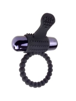 FANTASY C-RINGZ - ANNEAU VIBRANT EN SILICONE NOIR FANTASY C-RING