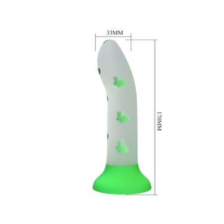 PRETTY LOVE - GODE MAGIQUE NIGHTFALL SANS VIBRATION VERT LUMINEUX