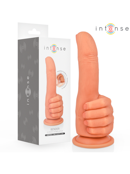 INTENSE - BENDER STIMULATEUR POINT G MAIN FLEXIBLE 11,3 CM