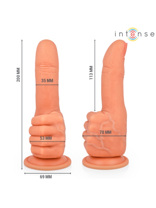 INTENSE - BENDER STIMULATEUR POINT G MAIN FLEXIBLE 11,3 CM