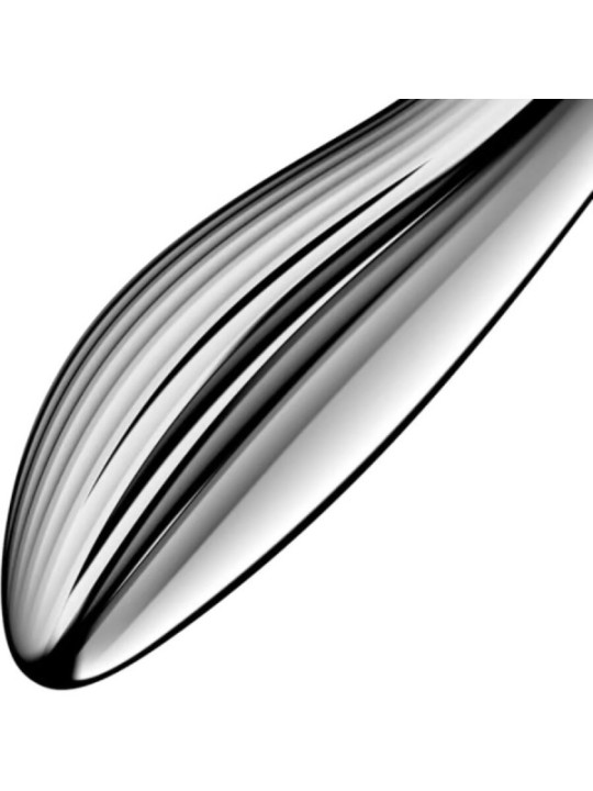 SATISFYER - PURE GRAVITY 1 GODEMICHET DOUBLE EXTRÉMITÉ EN ACIER INOXYDABLE