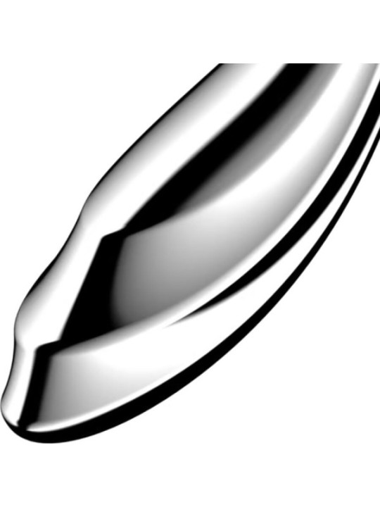 SATISFYER - PURE GRAVITY 2 GODEMICHET DOUBLE EXTRÉMITÉ EN ACIER INOXYDABLE