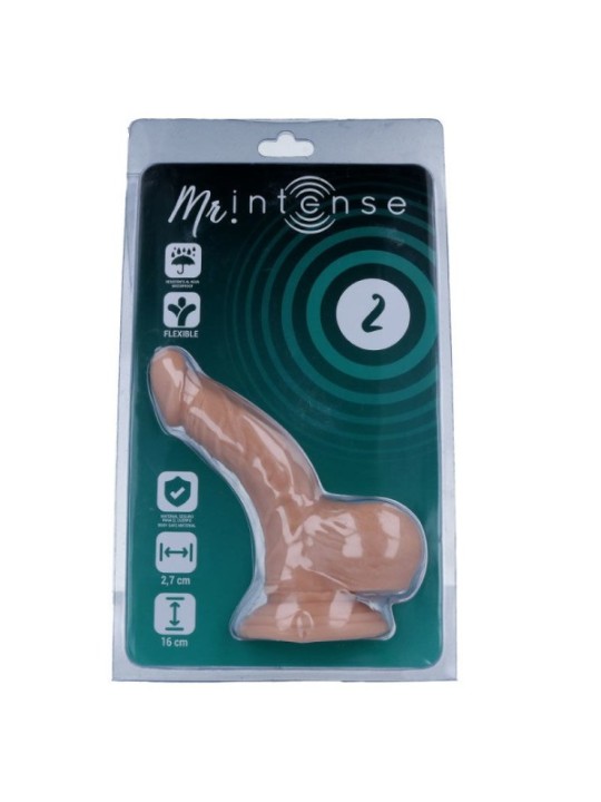 MR INTENSE - 2 PÉNIS RÉALISTE 16 CM -O- 2.7 CM
