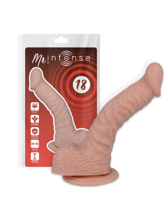 MR INTENSE - 18 PÉNIS RÉALISTE 19.8 CM -O- 3.2 CM