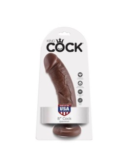 KING COCK - 8 GODE MARRON...