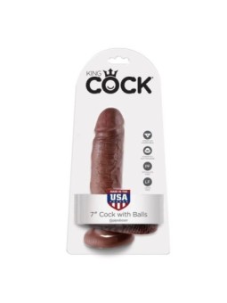 KING COCK - 7 GODE MARRON...