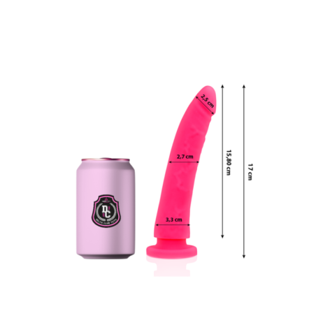 DELTA CLUB - TOYS GODE MÉDICAL SILICONE ROSE 17 CM -O- 3 CM