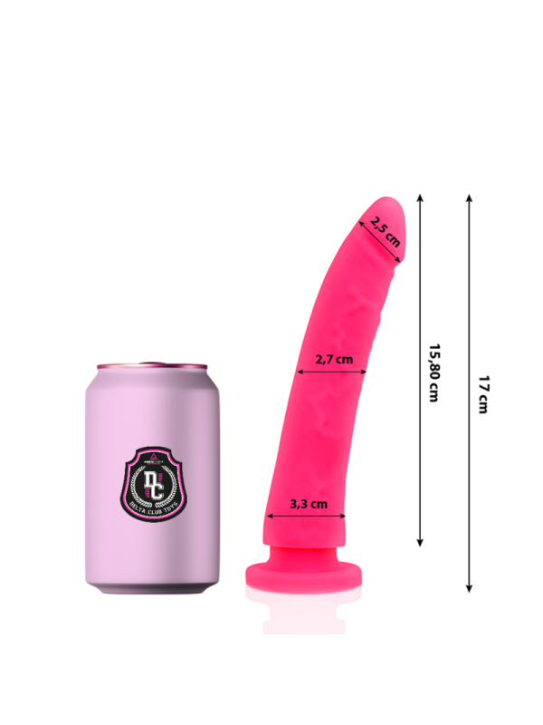 DELTA CLUB - TOYS GODE MÉDICAL SILICONE ROSE 17 CM -O- 3 CM