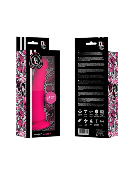 DELTA CLUB - TOYS GODE MÉDICAL SILICONE ROSE 17 CM -O- 3 CM