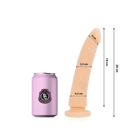 DELTA CLUB - TOYS GODE NATUREL MÉDICAL SILICONE 20 CM -O- 4 CM