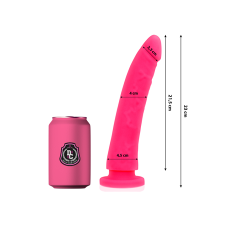 DELTA CLUB - TOYS GODE MÉDICAL ROSE EN SILICONE 23 CM -O- 4.5 CM