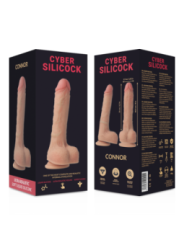 CYBER SILICOCK - CONNOR SILICONE LIQUIDE SOUPLE ULTRA RÉALISTE 20.5 CM -O- 3.7 CM