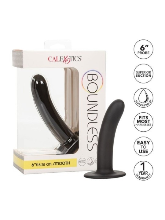 CALEXOTICS - BOUNDLESS DILDO 15.25 CM COMPATIBLE HARNAIS LISSE