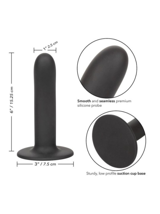 CALEXOTICS - BOUNDLESS DILDO 15.25 CM COMPATIBLE HARNAIS LISSE