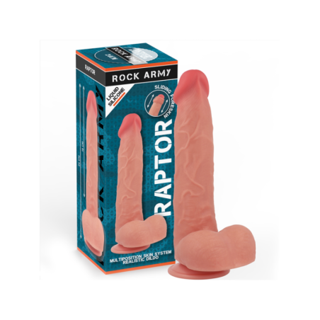 ROCKARMY - RAPTOR SILICONE LIQUIDE 24 CM -O- 4,4 CM