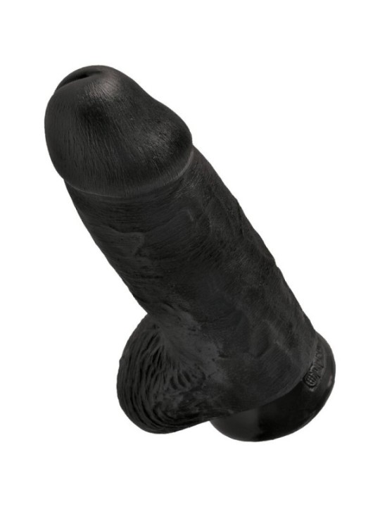 KING COCK - PÉNIS RÉALISTE CHUBBY 23 CM NOIR