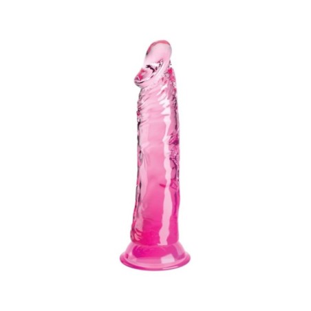 KING COCK - CLEAR PÉNIS RÉALISTE 19.7 CM ROSE