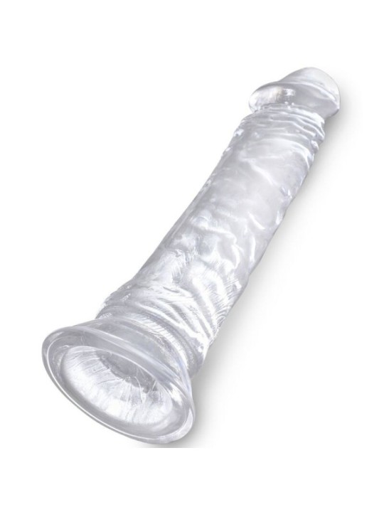 KING COCK - PÉNIS RÉALISTE CLAIR 19.7 CM TRANSPARENT