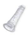 KING COCK - PÉNIS RÉALISTE CLAIR 19.7 CM TRANSPARENT