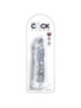 KING COCK - PÉNIS RÉALISTE CLAIR 19.7 CM TRANSPARENT