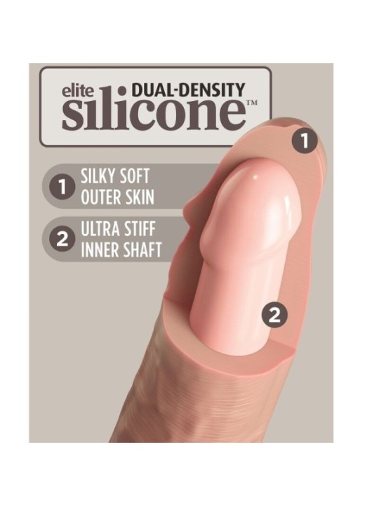 KING COCK - ELITE GODE RÉALISTE EN SILICONE 15.2 CM