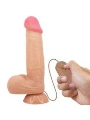 PRETTY LOVE - SÉRIE SLIDING SKIN GODE RÉALISTE AVEC VENTOUSE SLIDING SKIN TÉLÉCOMMANDE FLESH 21,8 CM
