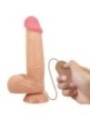 PRETTY LOVE - SÉRIE SLIDING SKIN GODE RÉALISTE AVEC VENTOUSE SLIDING SKIN TÉLÉCOMMANDE FLESH 21,8 CM
