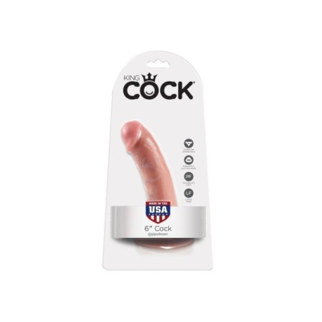 KING COCK - 6 CHAIR DE GODE 15.2 CM
