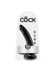 KING COCK - GODE NOIR 17.8 CM