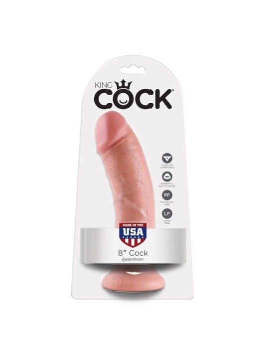 KING COCK - 8 CHAIR DE GODE 20.3 CM