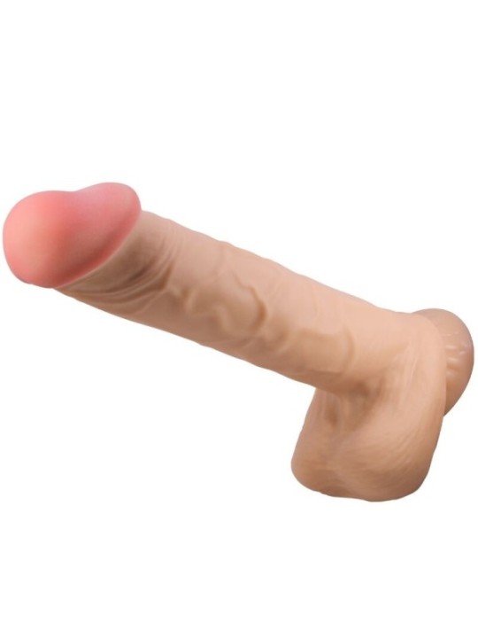PRETTY LOVE - SÉRIE SLIDING SKIN GODE RÉALISTE AVEC VENTOUSE SLIDING SKIN FLESH 26 CM