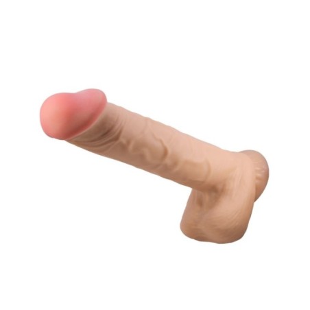 PRETTY LOVE - SÉRIE SLIDING SKIN GODE RÉALISTE AVEC VENTOUSE SLIDING SKIN FLESH 26 CM