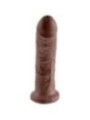 KING COCK - 8 GODE MARRON 20.3 CM