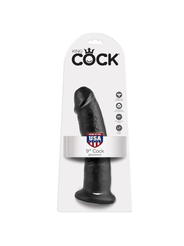 KING COCK - 9 GODE NOIR 22.9 CM