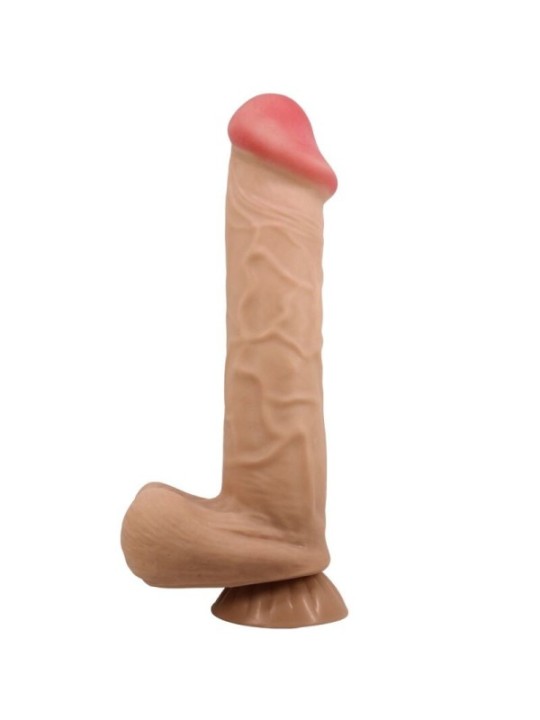 PRETTY LOVE - SÉRIE SLIDING SKIN GODE RÉALISTE AVEC VENTOUSE SLIDING SKIN FLESH 26 CM