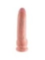 KING COCK - 9 CHAIR DE GODE AVEC BOULES 22.9 CM