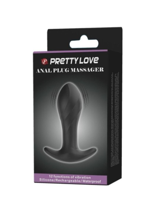 PRETTY LOVE - VIBRATEUR ANAL NOIR