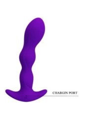 PRETTY LOVE - MASSAGER ANAL 12 MODES DE VIBRATION LILAS