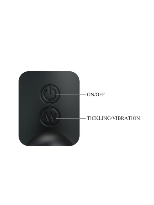 MR PLAY - MASSEUR DE PROSTATE NOIR RECHARGEABLE