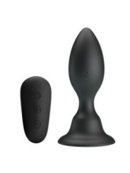 MR PLAY - PLUG ANAL AVEC TÉLÉCOMMANDE VIBRATION NOIRE