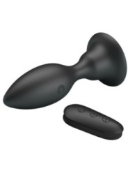 MR PLAY - PLUG ANAL AVEC TÉLÉCOMMANDE VIBRATION NOIRE