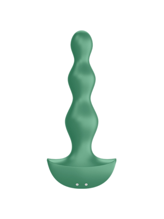 SATISFYER - VIBRATEUR LOLLI PLUG 2 PLUG VERT