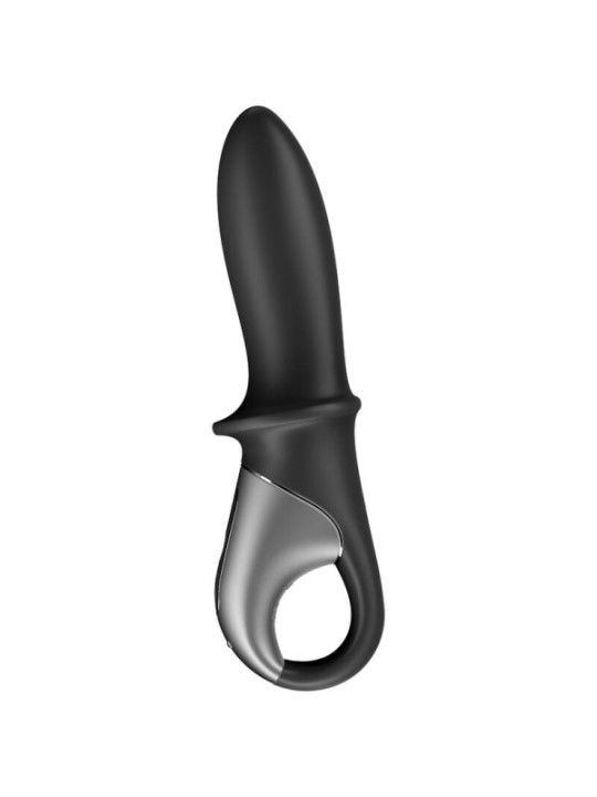 SATISFYER - APPLICATION DE VIBRATEUR ANAL HOT PASSION NOIR