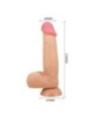 PRETTY LOVE - SÉRIE SLIDING SKIN GODE RÉALISTE AVEC VENTOUSE SLIDING SKIN 21,8 CM